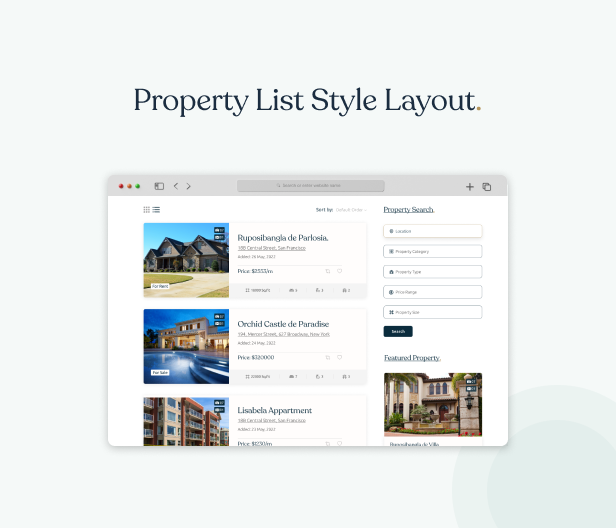 Luxury Real Estate Portal HTML Template