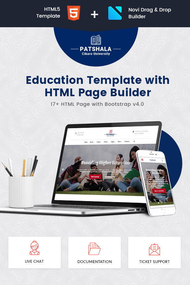 Patshala - Learning Template for School College & University